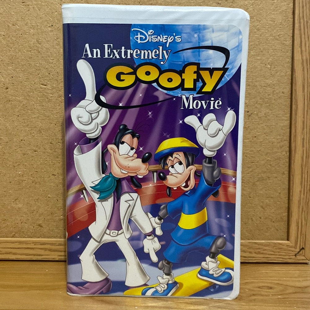 An Extremely Goofy Movie Disney VHS tape